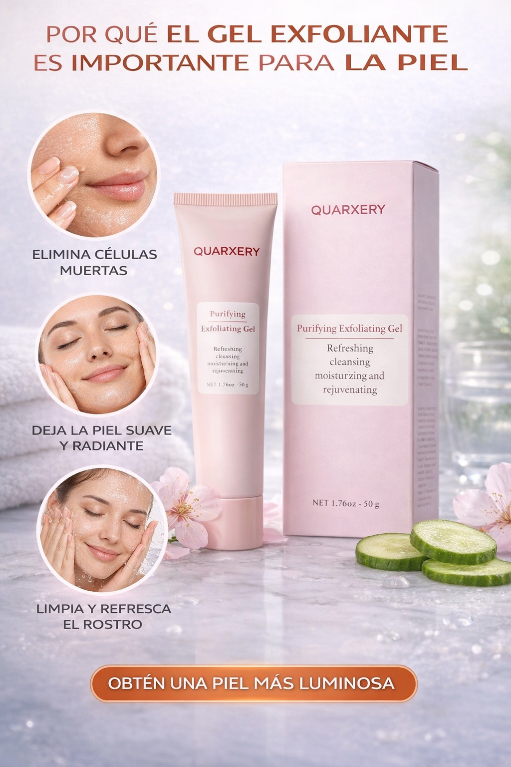 Gel Exfoliante Quarxery Purificante 50gr