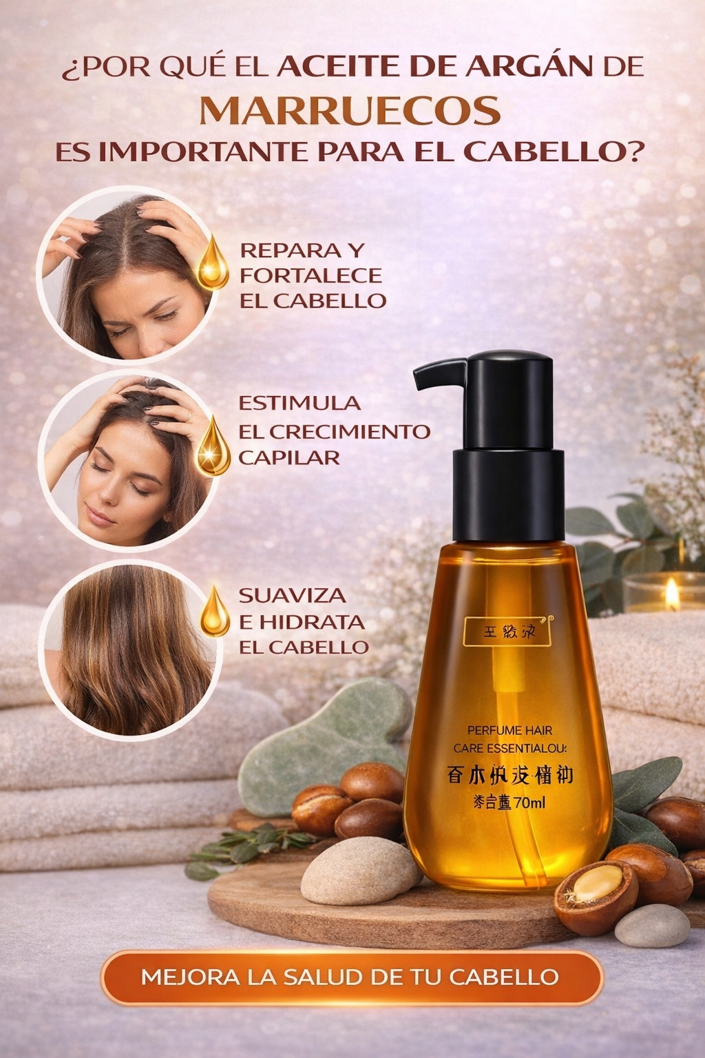 Suero Capilar Aceite Argan De Marruecos