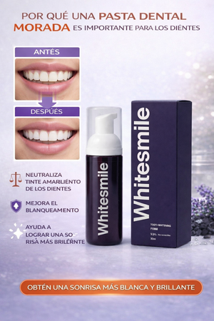 Pasta Dental Morada Whitesmile