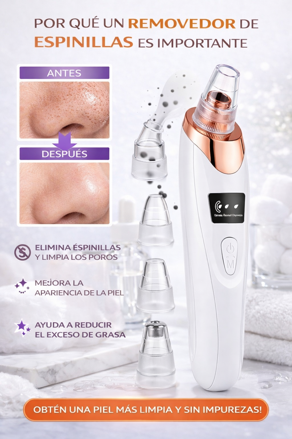 Removedor De Espinillas Y Limpia Poros